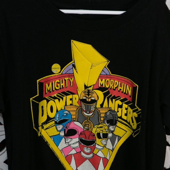 Mighty Morphy Power Rangers Graphic Tshirt - Picture 3 of 5